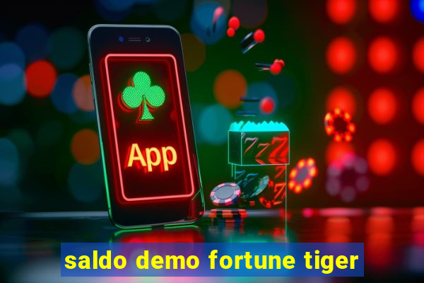 saldo demo fortune tiger